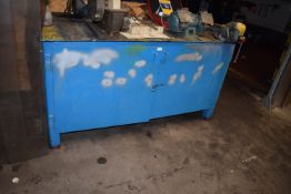 *Heavy Duty Workbench with Double Cupboard 180x85cm (contents not Included)