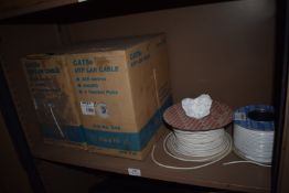 *Assorted Cabling Including LAN Cable, Telephone Cable, etc.