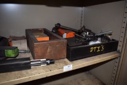 *Contents of Cupboard to Include Adjustable Reamer, Various DCIs for Spares, and Internal