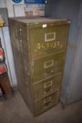 *Four Drawer Foolscap Filing Cabinet