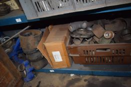 *Contents of Shelf to Include Various End Plates, Caps, Brackets, etc.