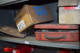 *Contents of Shelf to Include Castors, Rubber Seal, etc.