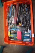 *Quantity of Drills Including Taper, Machine Reamers, Taps, etc. (tray not included)