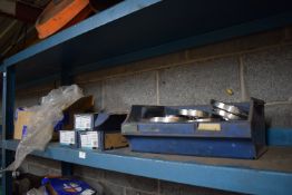 *Contents of Shelf to Include M12 Anchor Bolts, Threaded Base Plates, and Pipe Clamps