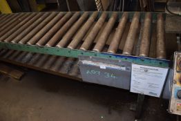*Roller Conveyor Bed ~3m long x 600mm wide