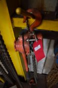 *Hacket 5-ton Lever Hoist