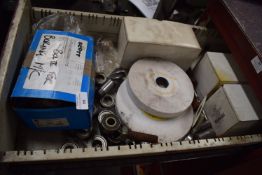 *Contents of Drawer to Include Various Grindstone for Drill Sharpening Machine