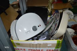 Kitchenware Including Bosch Toaster, George Forman