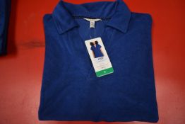 *Weatherproof Vintage Navy Peony Short Sleeve Top Size: XL