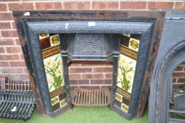 Victorian Tiled Fire Surround
