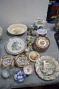 Vintage Pottery Plates, Bowls, etc.