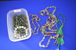 Jade and Other Necklace and Bracelets