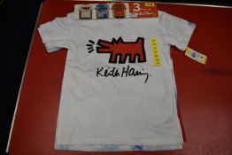 Keith Haring Kid’s T-Shirts 3pk Size: 7-8 years
