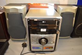 LG Three CD Changer Audio System