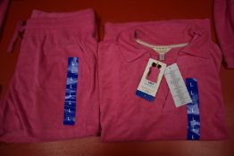 *Weatherproof Vintage Pink Top & Shorts Size: L