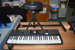 Rock Jam Electronic Keyboard with Stand and Stool