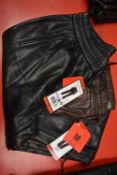 *Hilary Radley Faux Leather Trousers Size: L (1x black, 1x brown)