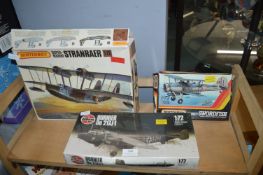 Matchbox and Airfix Model Aircraft Kits