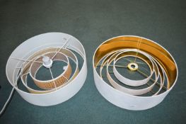 Two Ceiling Light Shades