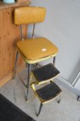 Retro Folding Step Stool