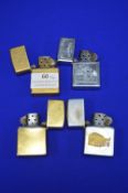 Four Zippo Petrol Lighters