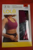 *Lole Sports Bras 2pk Size: M