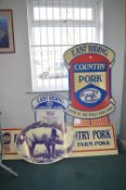 East Riding Country Pork Farm Advertising Signs