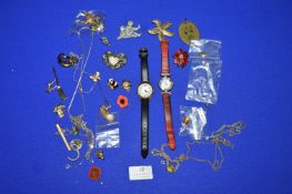 Costume Jewellery and Wristwatches etc.