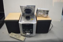 Pacific Micro Audio System, and a Fujifilm Camera