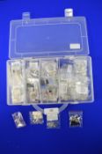 Organiser Box Containing Silver Jewellery Making E