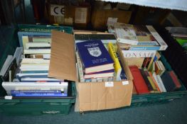 Three Boxes of Assorted Books Including Yorkshire