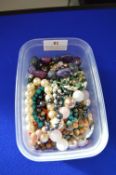 Semiprecious Gemstone Necklace and Bracelets