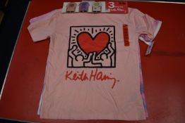 Keith Haring Kid’s T-Shirts 3pk Size: 9-10 years