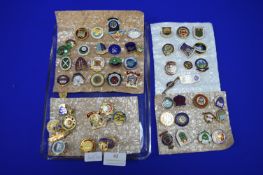 Collection of Bowling Club Enamel Badges