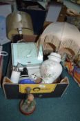 Household Goods Including Table Lamps etc.