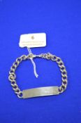 Sterling Silver Chain Bracelet 34g