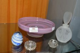 Medina Glass Bull etc.