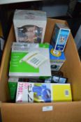 Assorted Electricals and Household Goods