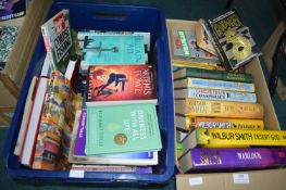 Two Boxes of Assorted Books