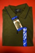 *Ernest Sewn Men’s Olive Polo Size: L