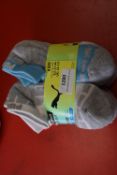 Puma Kid’s Lowcut Drycell Socks 10pr Size: 12-1.5