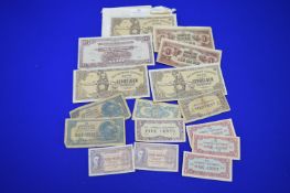 Vintage Japanese Banknotes etc.