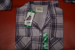 *Jachs Girlfriend Purple Plaid Short Sleeve Top Size: XL