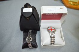 Novelty Football Watch and a James Fulton Watch