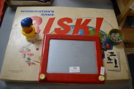 Etch-a-Sketch and a Remington Board Game etc.