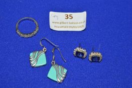 Assorted Silver Jewellery 14g gross