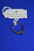 9ct Gold Ring Size: M 2g