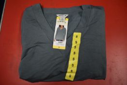 *Orvis Blue Long Sleeve V-Neck Top Size: S