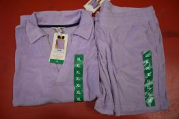 *Weatherproof Vintage Purple Top & Shorts Size: XL