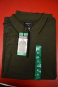 *Ernest Sewn Men’s Olive Polo Size: XL